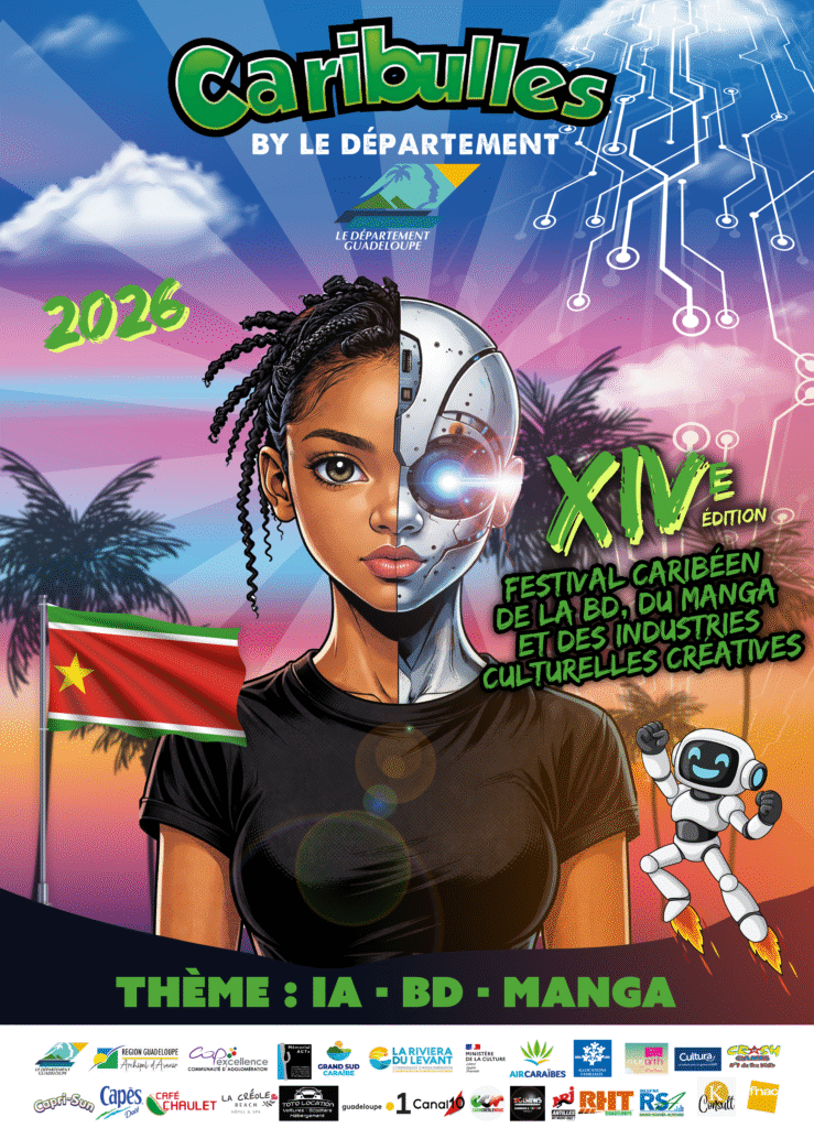 Festival Caribulles affiche officielle XIVe edition